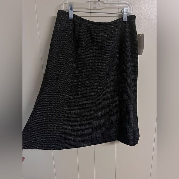 NWT TAHARI Black Blazer Jacket Skirt Suit Size 2P - Picture 7 of 13